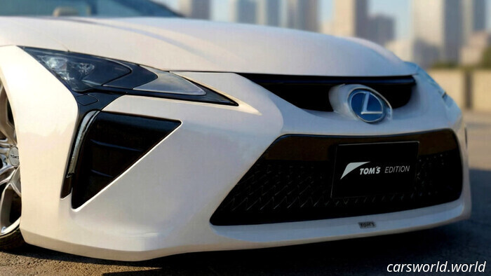 Tom's pensa che la tua Lexus LC meriti il muso di una vecchia Corolla | Carscoops